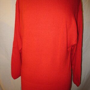 Vintage Daniel Caron Women's 100% Cashmere Sweater - Red - Large - New w/ Tags